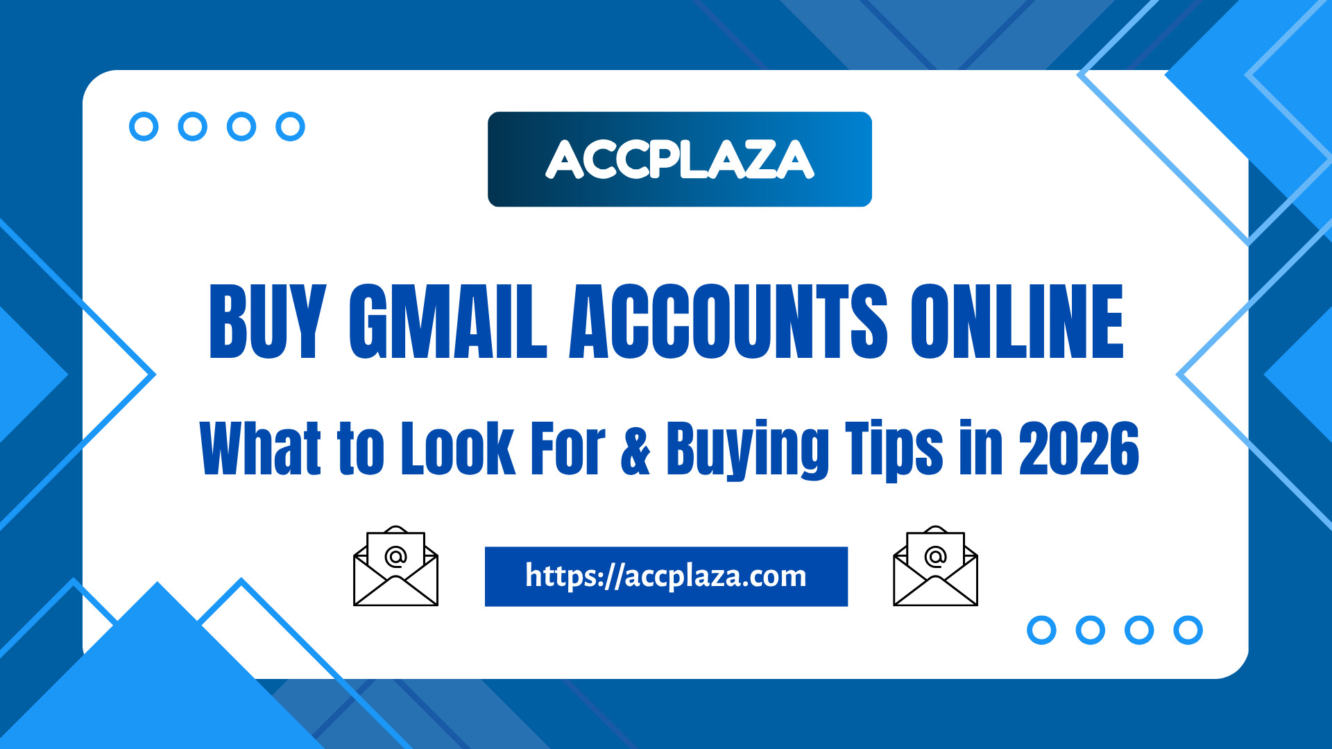 Buy Gmail Accounts Online - What to Look For & Buying Tips in 2026 
